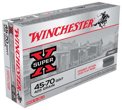 405GR LEAD-FN 20RD 10BX/CS WINCHESTER SUPER-X 45-70 GOV