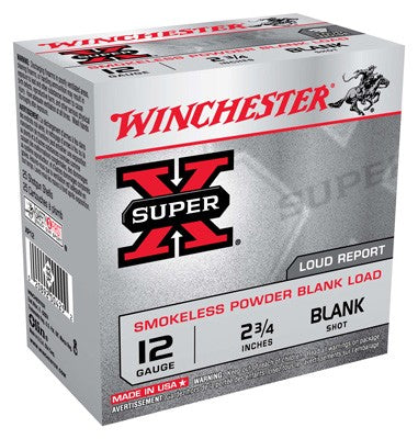 SMOKELESS 25RD 10BX/CS WINCHESTER BLANKS 12GA 2.75"