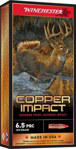 PRC 125GR 20RD 10BX/CS WINCHESTER COPPER IMPACT 6.5