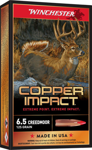 CM 125GR 20RD 10BX/CS WINCHESTER COPPER IMPACT 6.5
