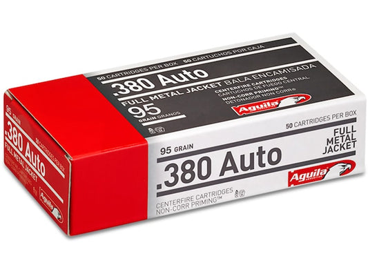 AGUILA 380ACP 100GR |FMJ| (50 Round)