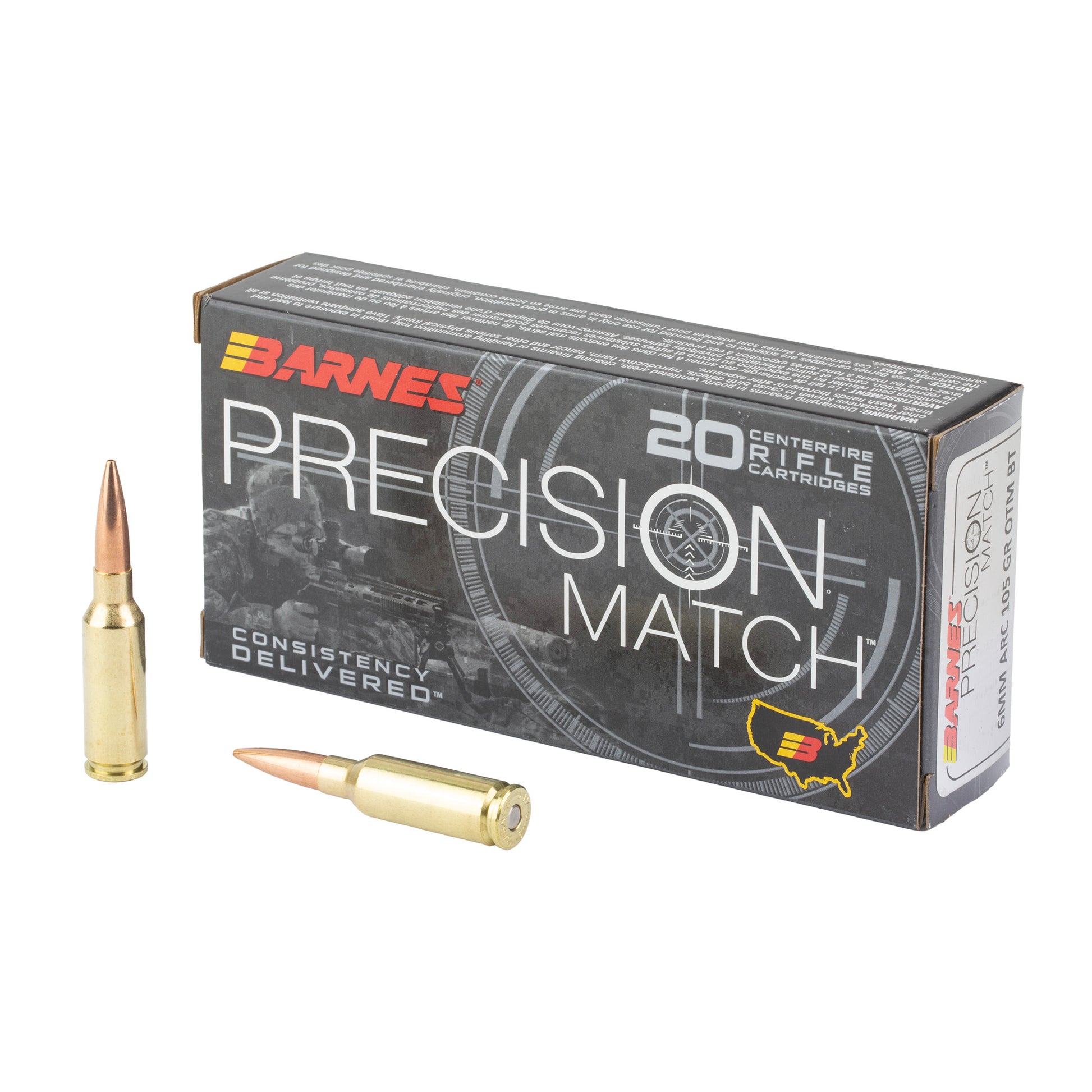 BARNS PREC MTH 6MM ARC 105GR 20/2000