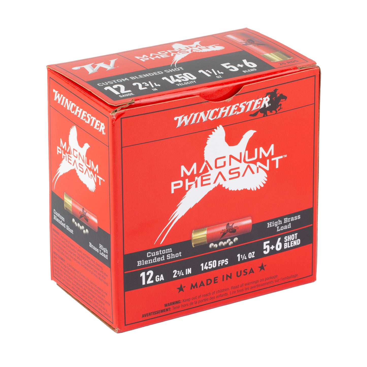 WIN MAG PHST 12GA 2.75 #5/#6 25/250