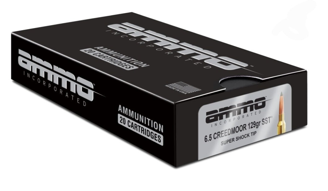 Ammo Inc Signature Hunt 6.5 Creedmoor Rifle Ammo - 129 Grain | Super Shock Tip |  