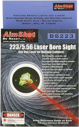 AIMSHOT BORE SIGHT .223 W/