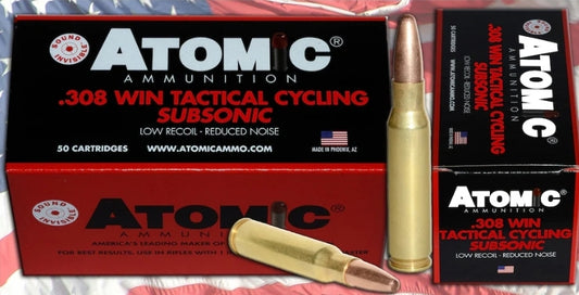 RN 20RD 10BX/CSATOMIC 308 WIN SUBSONIC 275GR