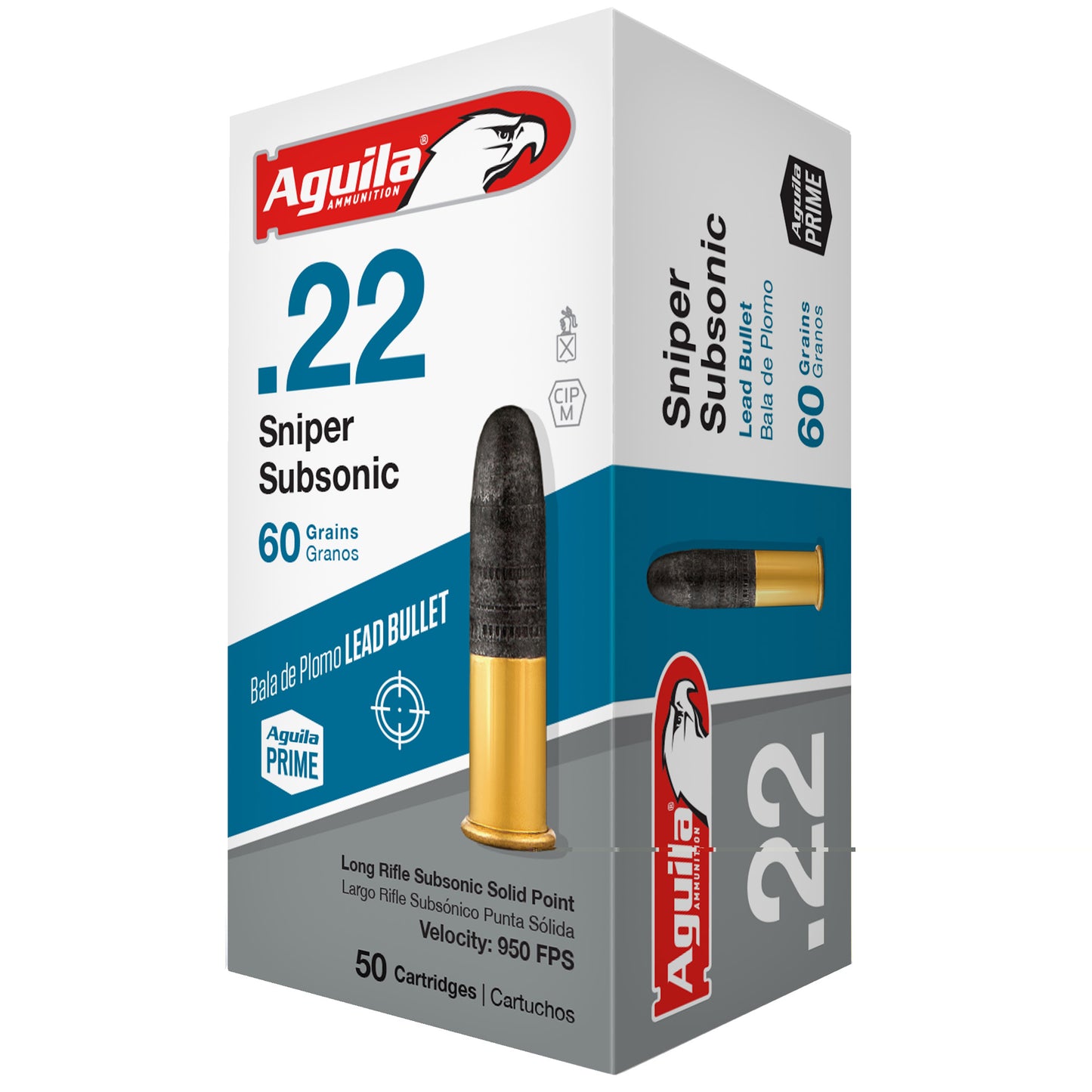 Aguila 22LR Sniper Sub 60GR (50 Round)