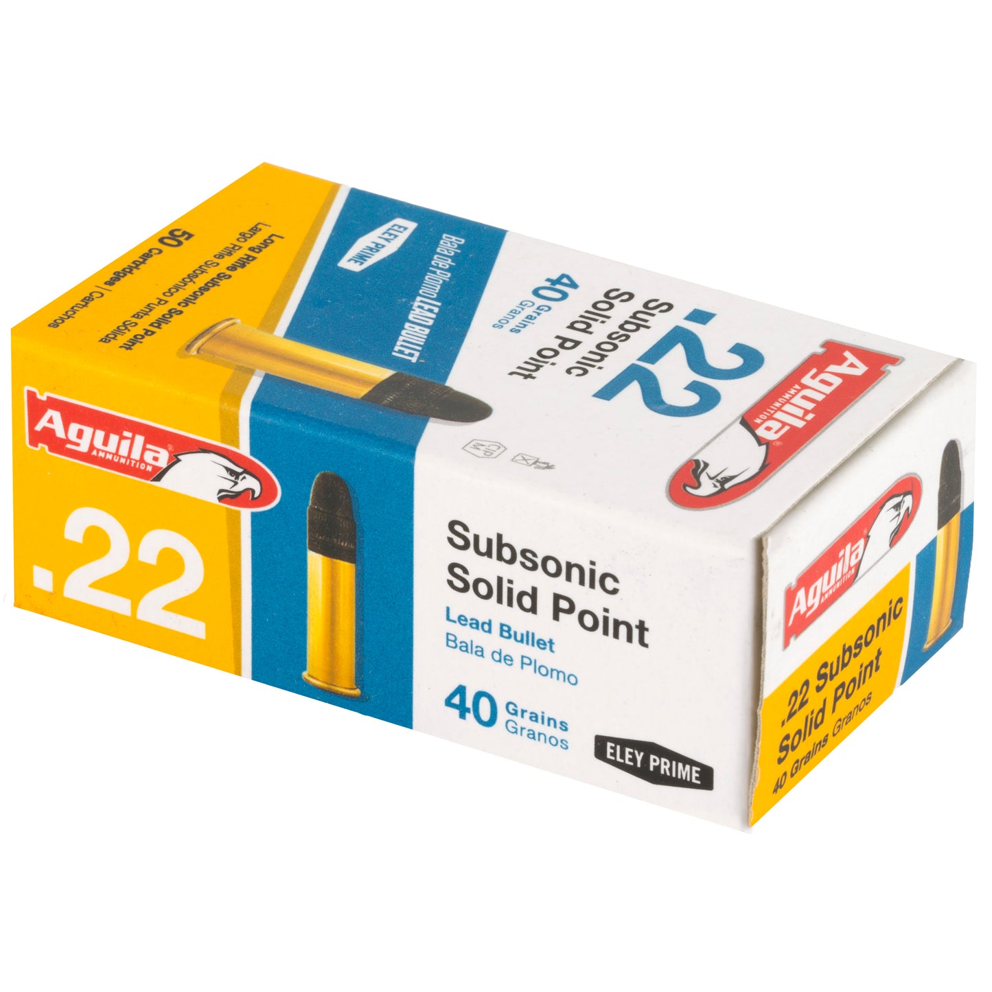 Aguila 22LR Subsonic 40gr (50 Round)