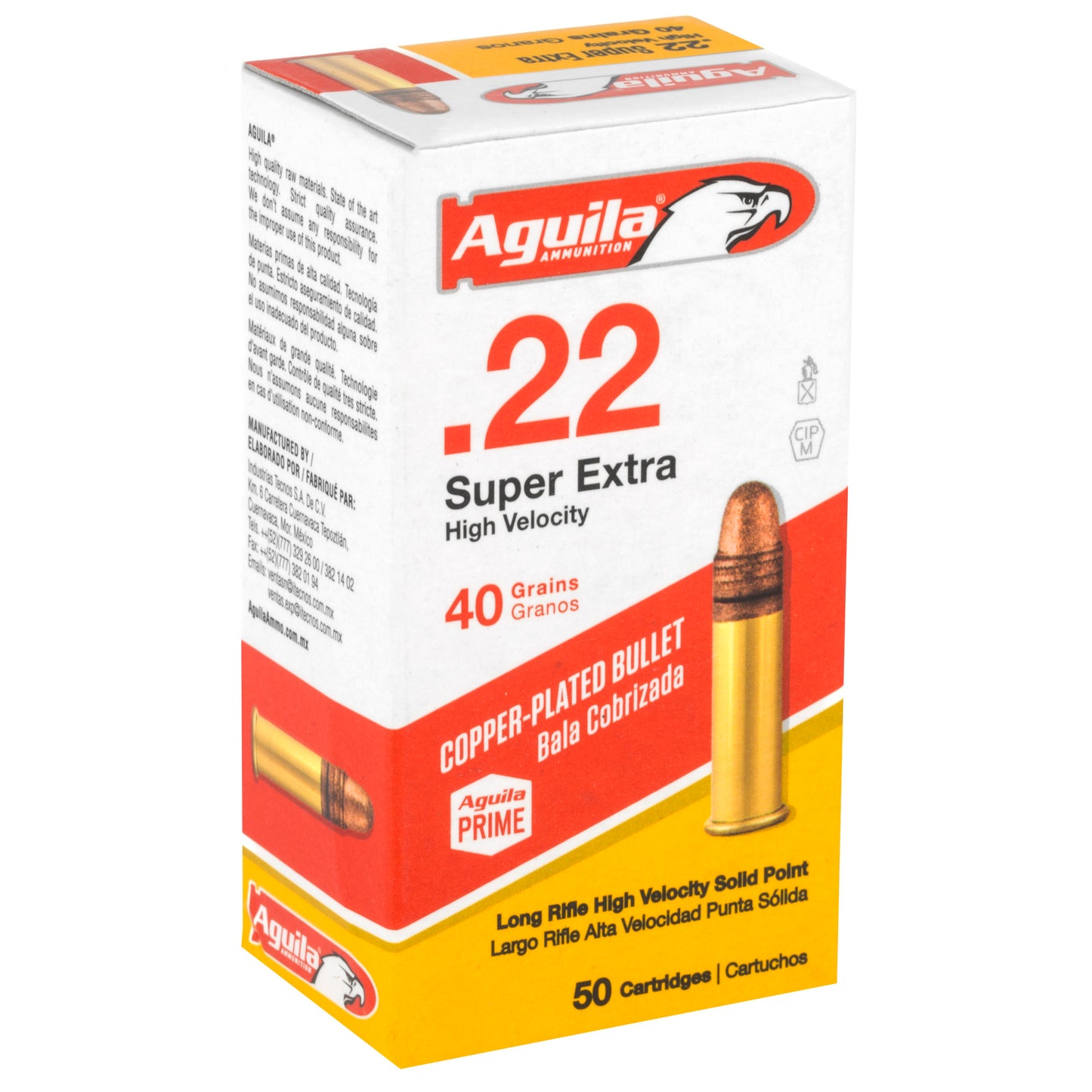 Aguila 22LR HV SP 40GR (50 Round Box)
