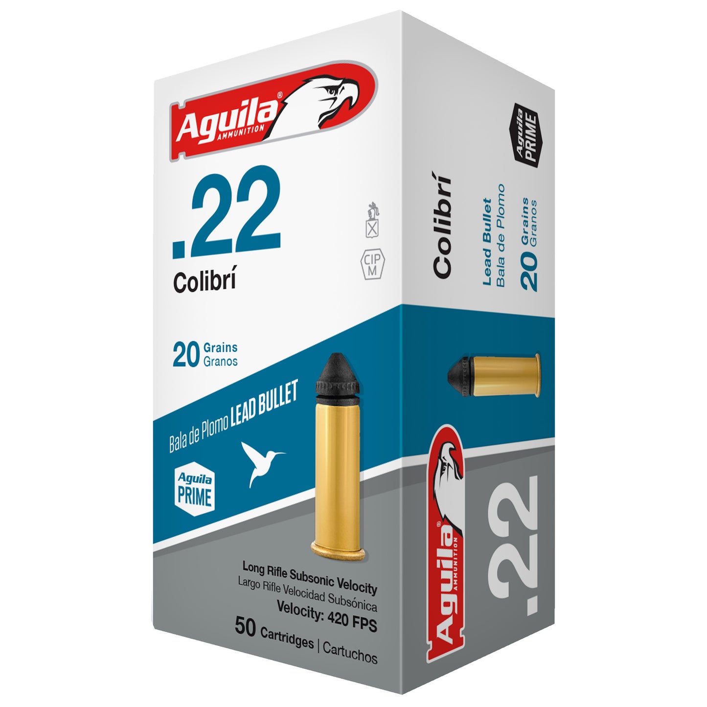 Aguila 22LR Colibri 20GR (50 Round)
