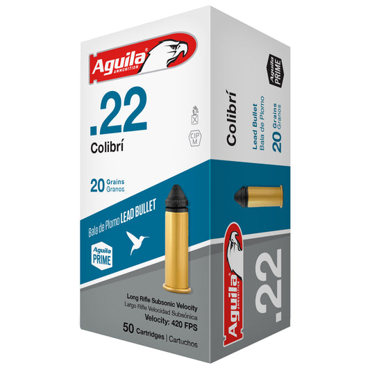 Aguila 22LR Colibri 20GR (50 Round)