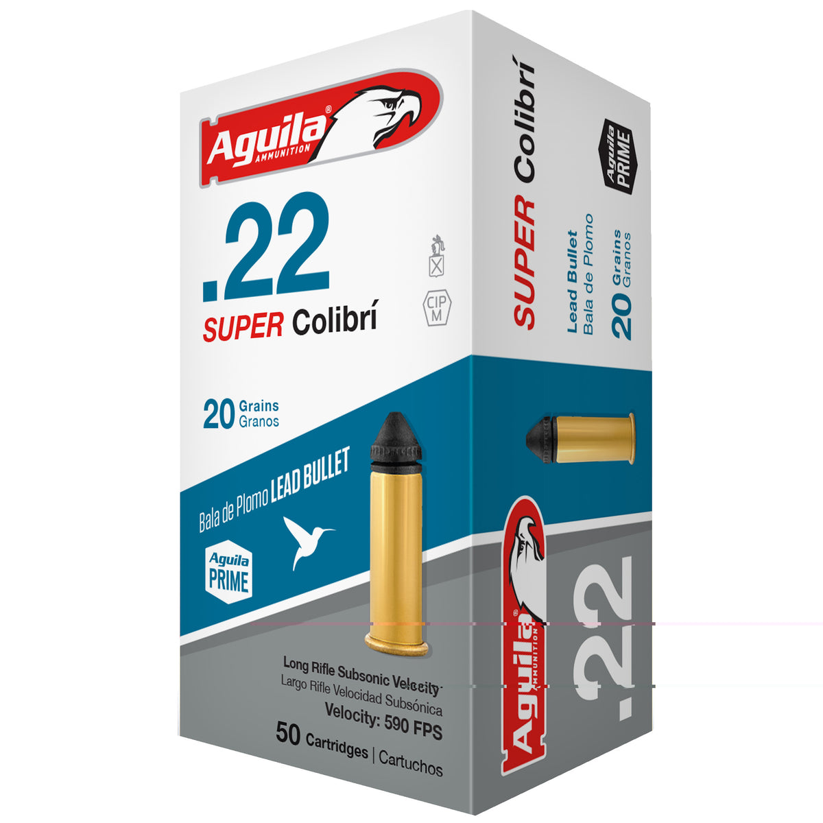 Aguila 22LR Sup Colibri 20GR (50 Round)