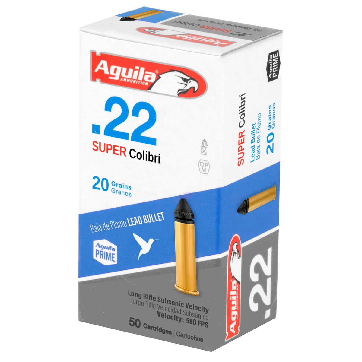 Aguila 22LR Sup Colibri 20GR (50 Round)