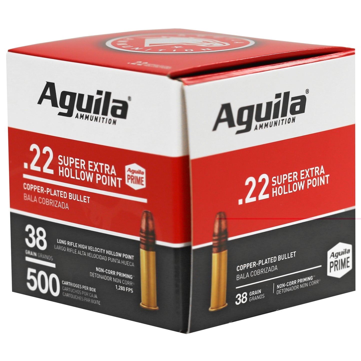 Aguila 22LR Hv HP 38Gr (500 Round Box)