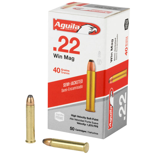 Aguila 22WMR 40GR |SP| (50 Round Box)