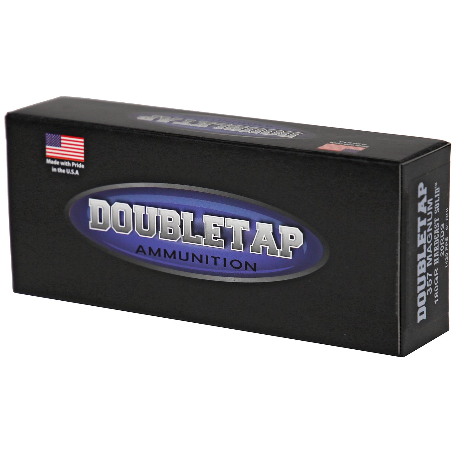 DoubleTap, 357 Mag, 180 Grain, Hardcast  (20 Round Box)