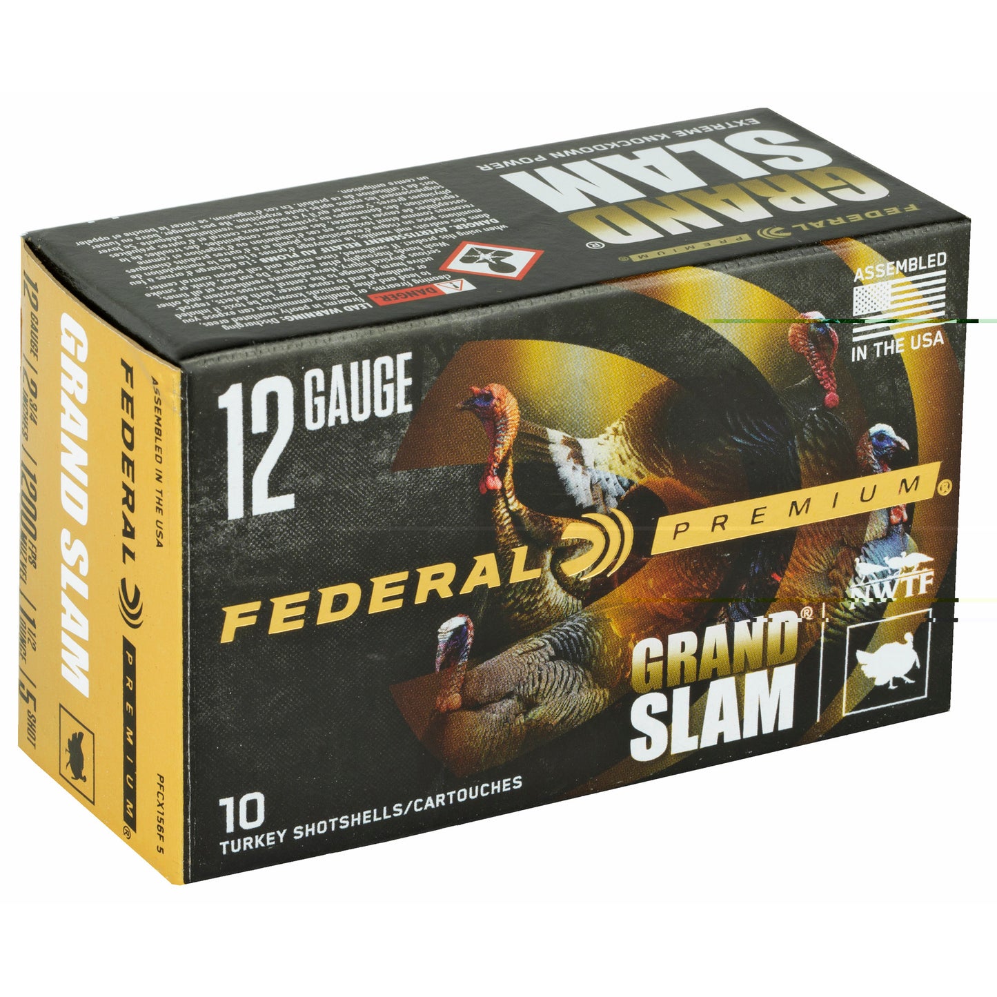Federal, Grand Slam, 12 Gauge, 2.75", #5, 1.5 oz  (10 Round Box)