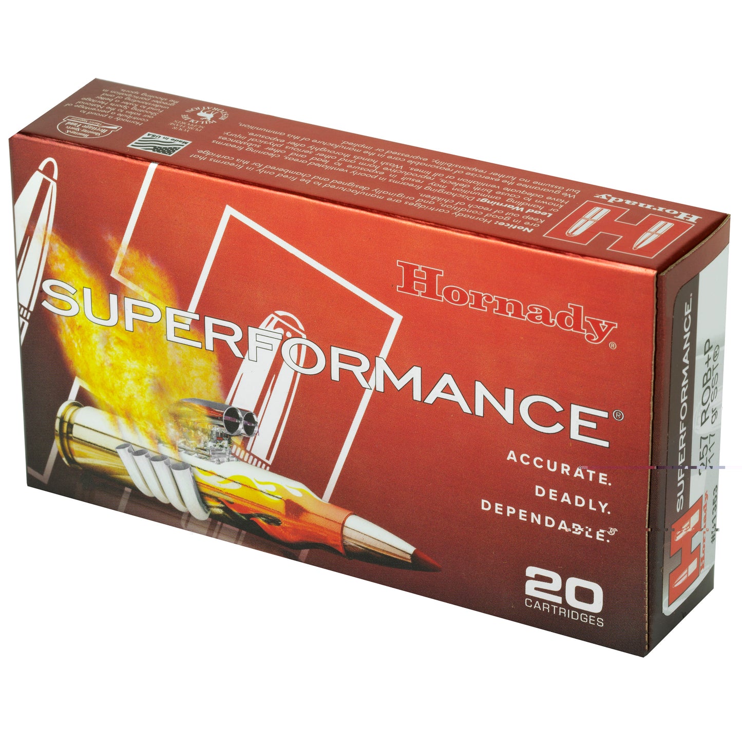 Hornady, Custom, 250 Savage, 100 Grain, InterLock  (20 Round Box)