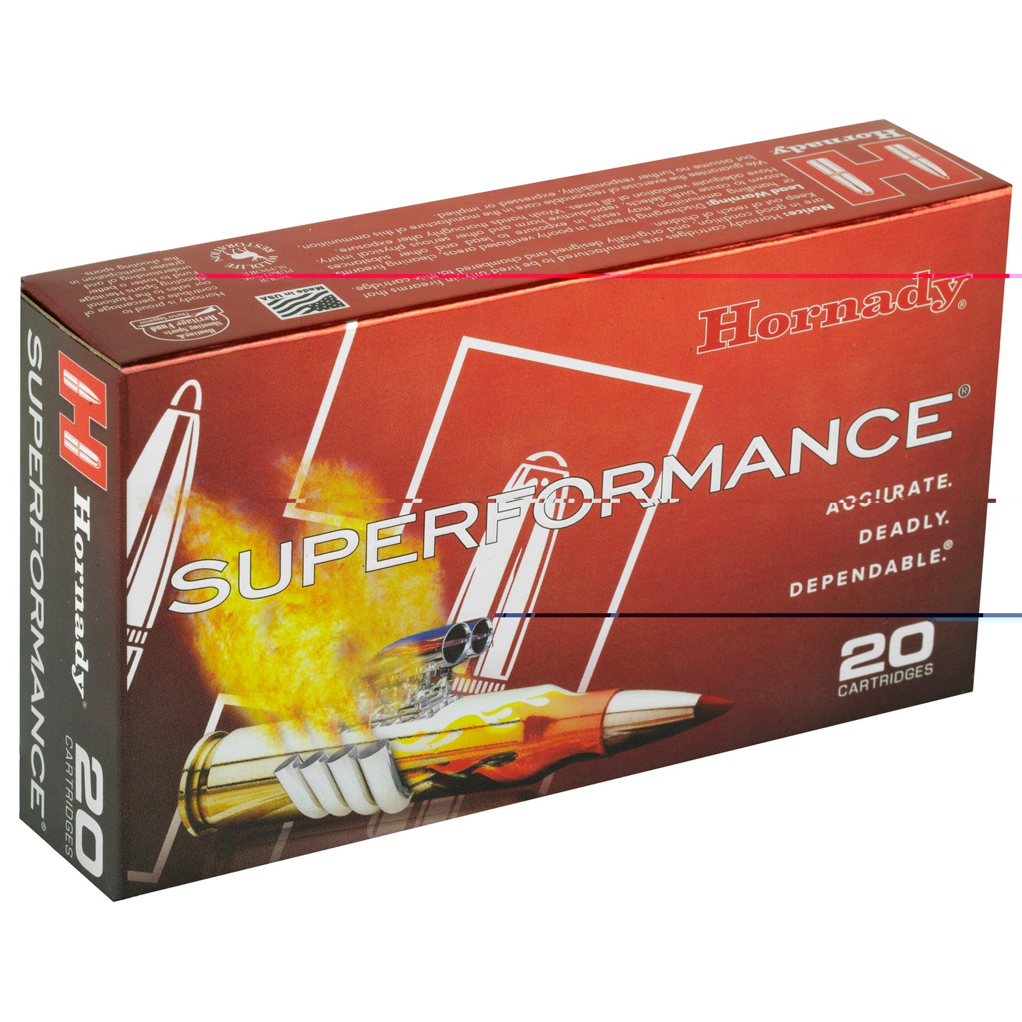 Hornady, Custom, 250 Savage, 100 Grain, InterLock  (20 Round Box)