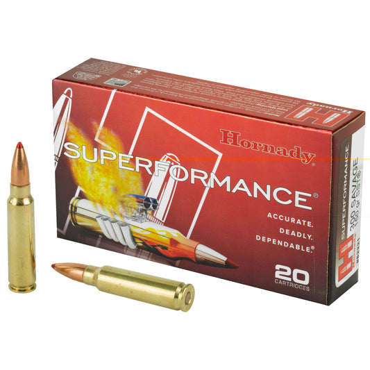 Hornady SuperFormance 300 Savage 150Gr Super Shock Tip (20 Round Box)