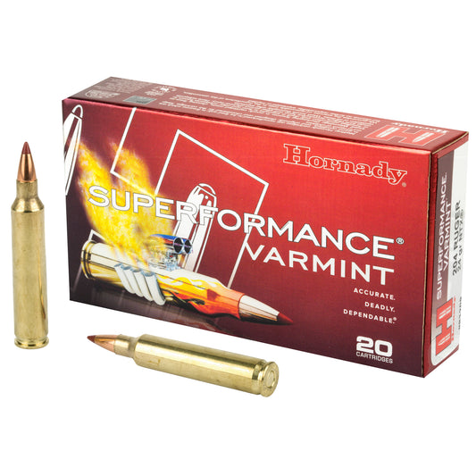Hornady, SuperFormance 204rug, 24gr NTX (20 Round Box)
