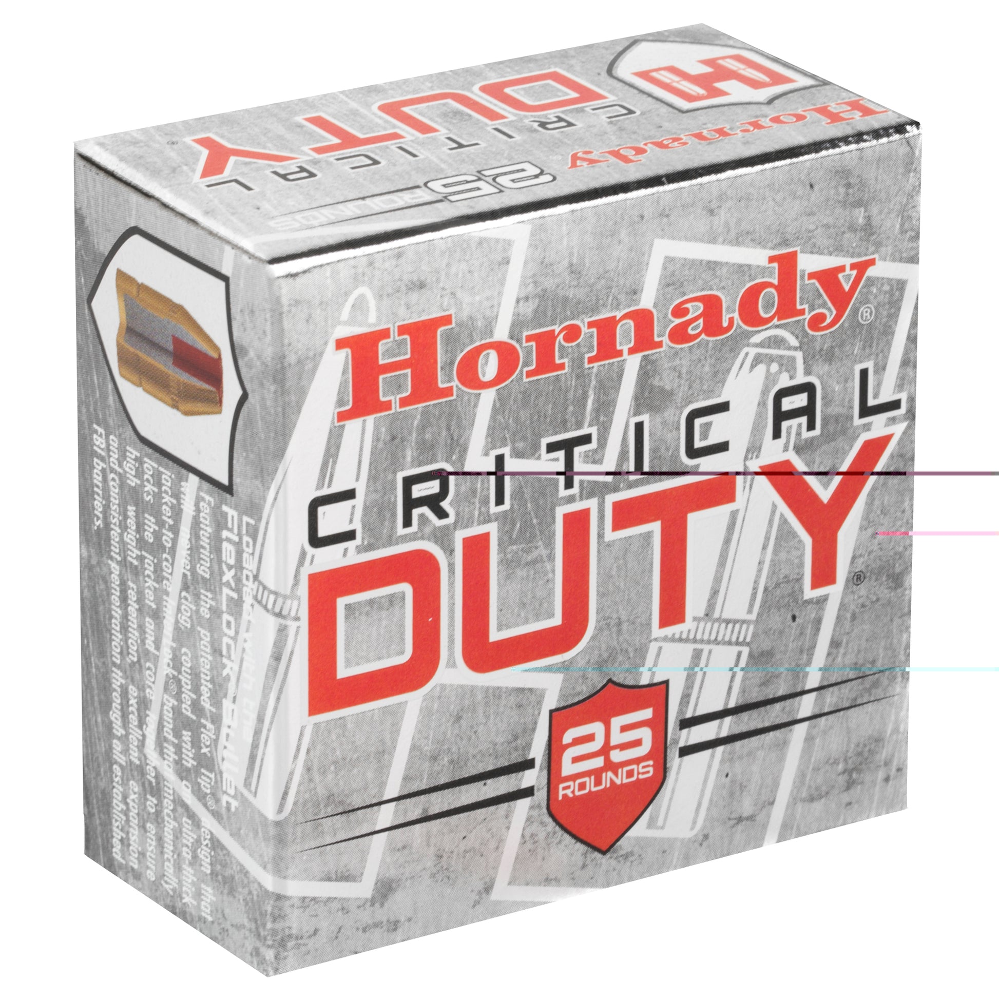 Hornady, Critical Duty, 9mm Luger, 135 Grain | FlexLock | 25 Round Box 