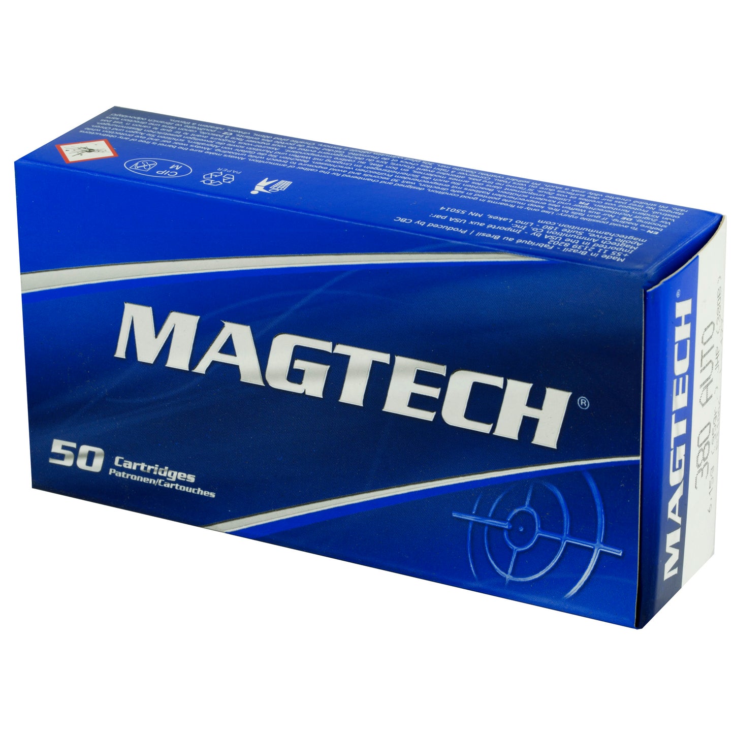 Magtech, .380 Auto, Automatic Colt Pistol, ACP, 95 Grain | Jacketed Hollow Point, JHP | 50 Rounds per Box