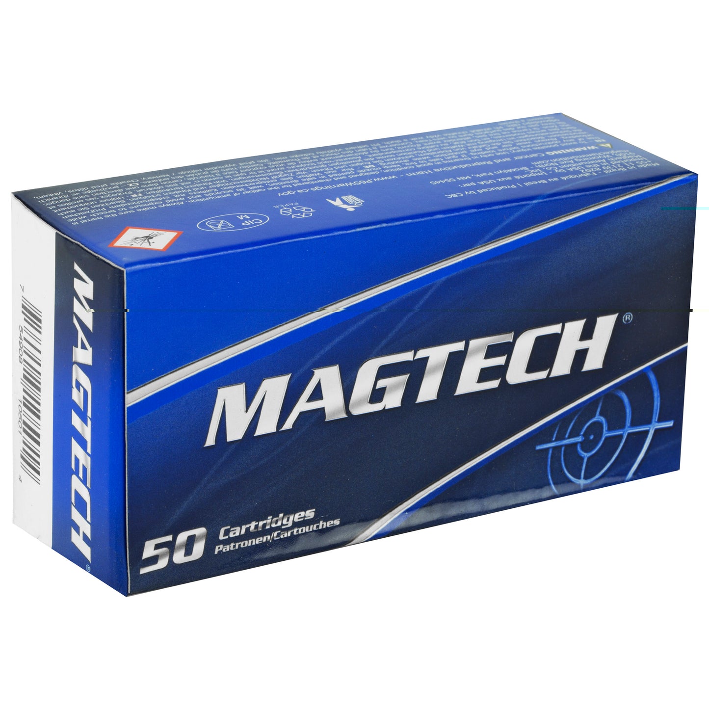 Magtech, .38 Special, SPL, 158 Grain | Lead Round Nose, LRN | 50 Rounds per Box