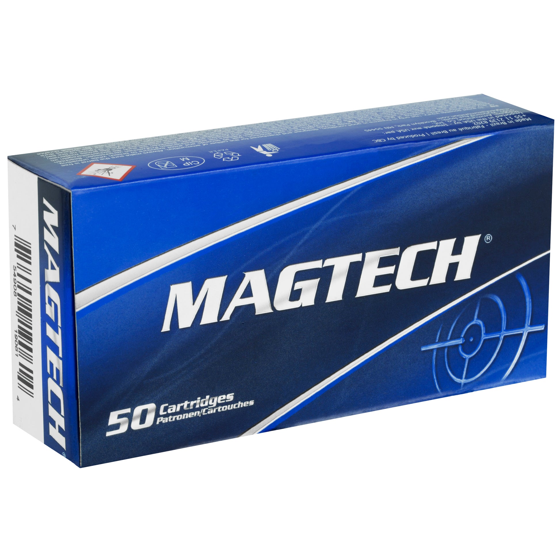 Magtech, .45, Glock Automatic Pistol, GAP, Full Metal Jacket, FMJ, 230 Grain, 50 Rounds per Box