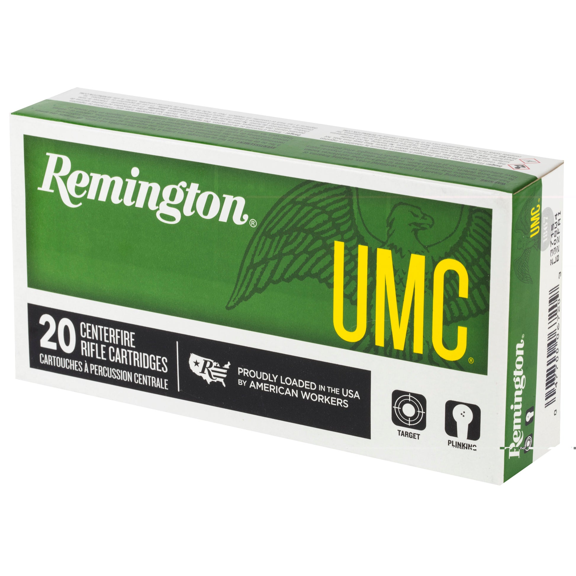 Remington, UMC, 308 Winchester, 150 Grain, Full Metal Jacket, 20 Round Box