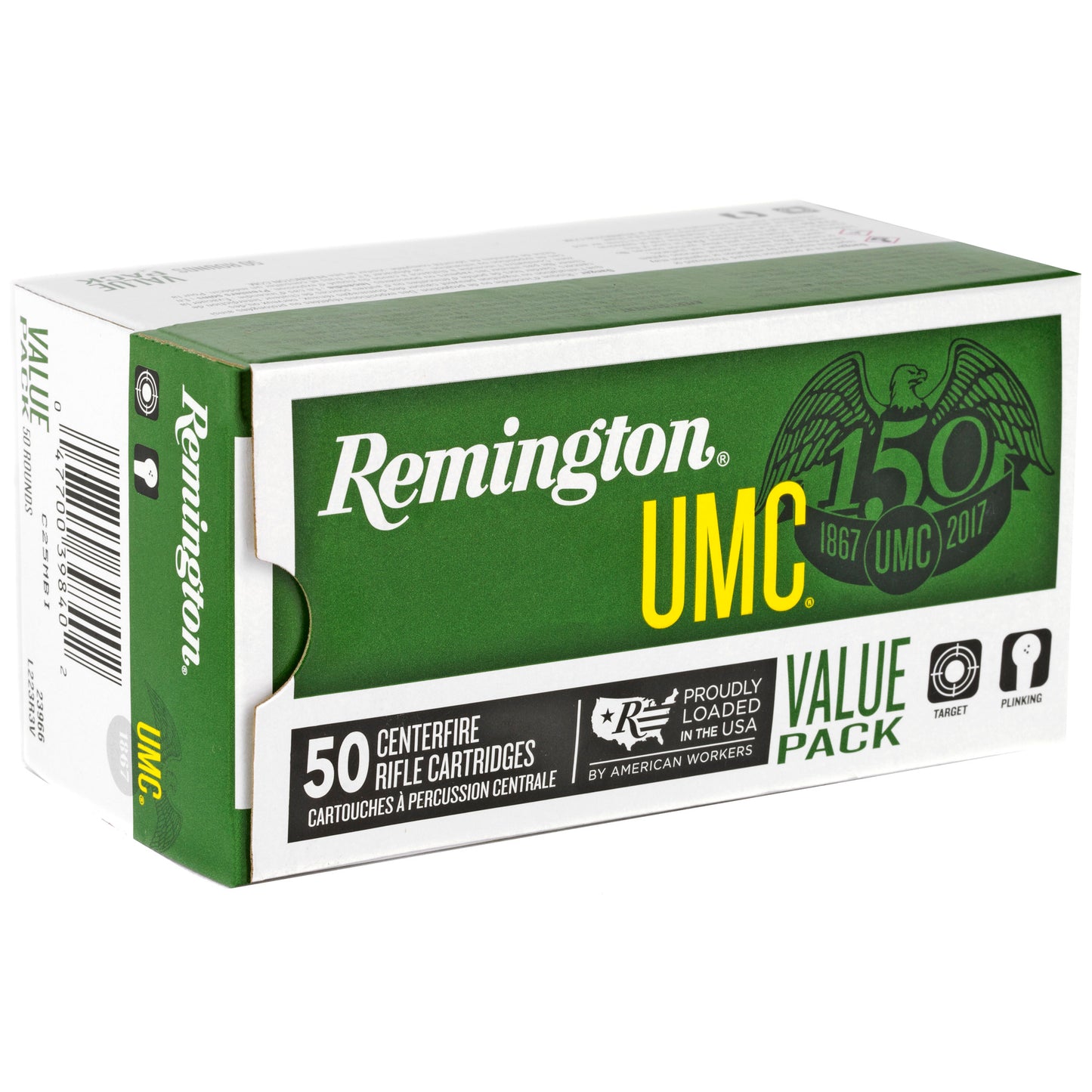 Remington, UMC, 223 Remington, 55 Grain, Full Metal Jacket, 50 Round Box