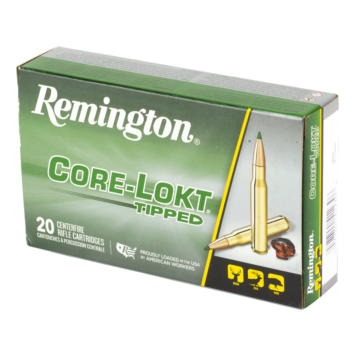 Remington, CORE-LOKT, TIPPED, 270 Winchester, 130 Grain, Polymer Tip  (20 Round Box)