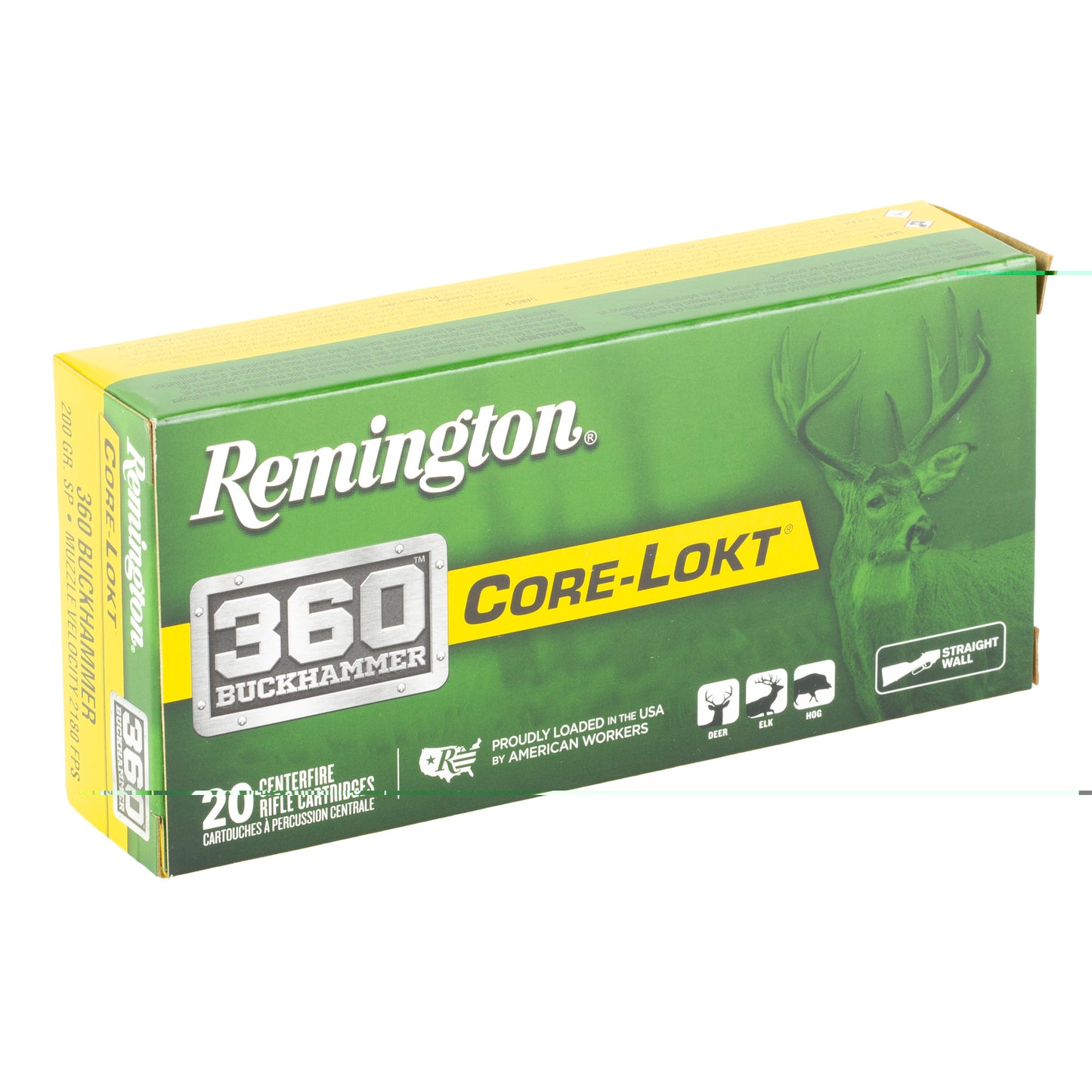 Rem 360 Buckhammer CORE-LOKT Soft Point 20/200