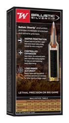 Winchester Ammunition, Supreme, 270 Winchester Short Magnum, 150 Grain, Supreme Ballistic Silvertip  (20 Round Box)