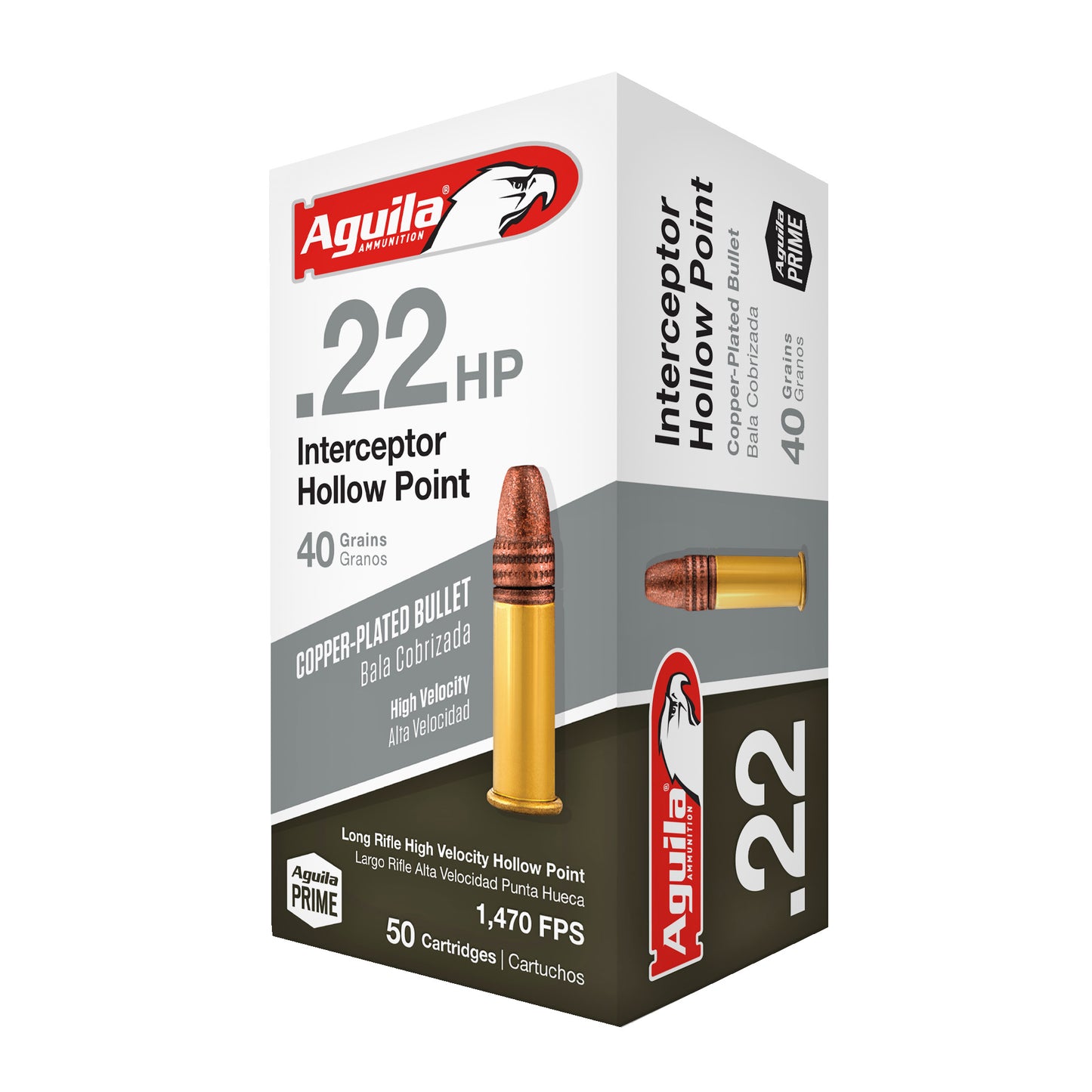 Aguila 22LR Intercpt 40gr |HP| (50 Round)