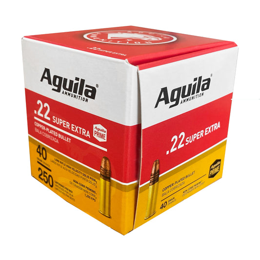 Aguila 22LR HV SP 40Gr (250 Round Box)