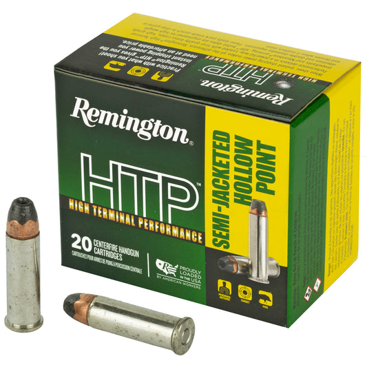 Remington, High Terminal Performance, HTP, 38 Special, SPL , 125grain, Semi Jacketed Hollow Point, SJHP, 20 Rounds per Box