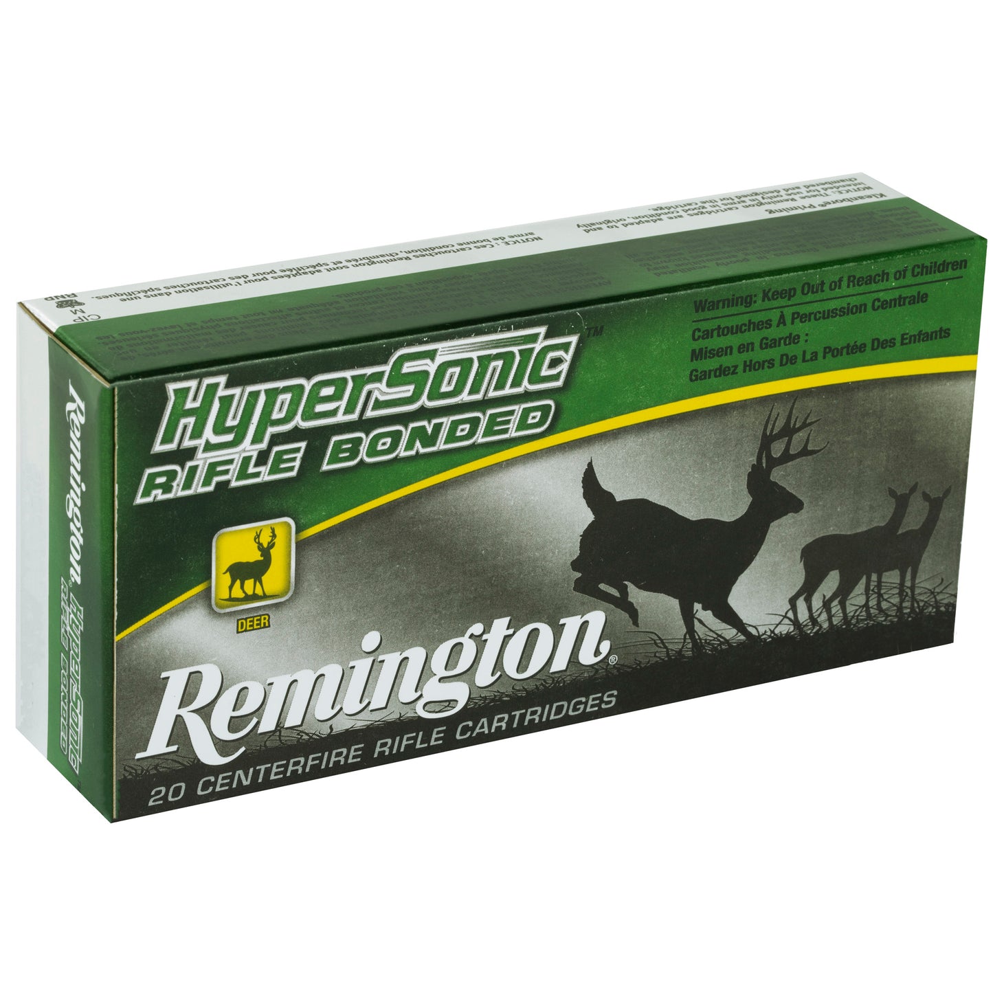 Remington, Hypersonic, 270 Winchester, 140 Grain, Ultra Bonded Pointed Soft Point, 20 Round Box