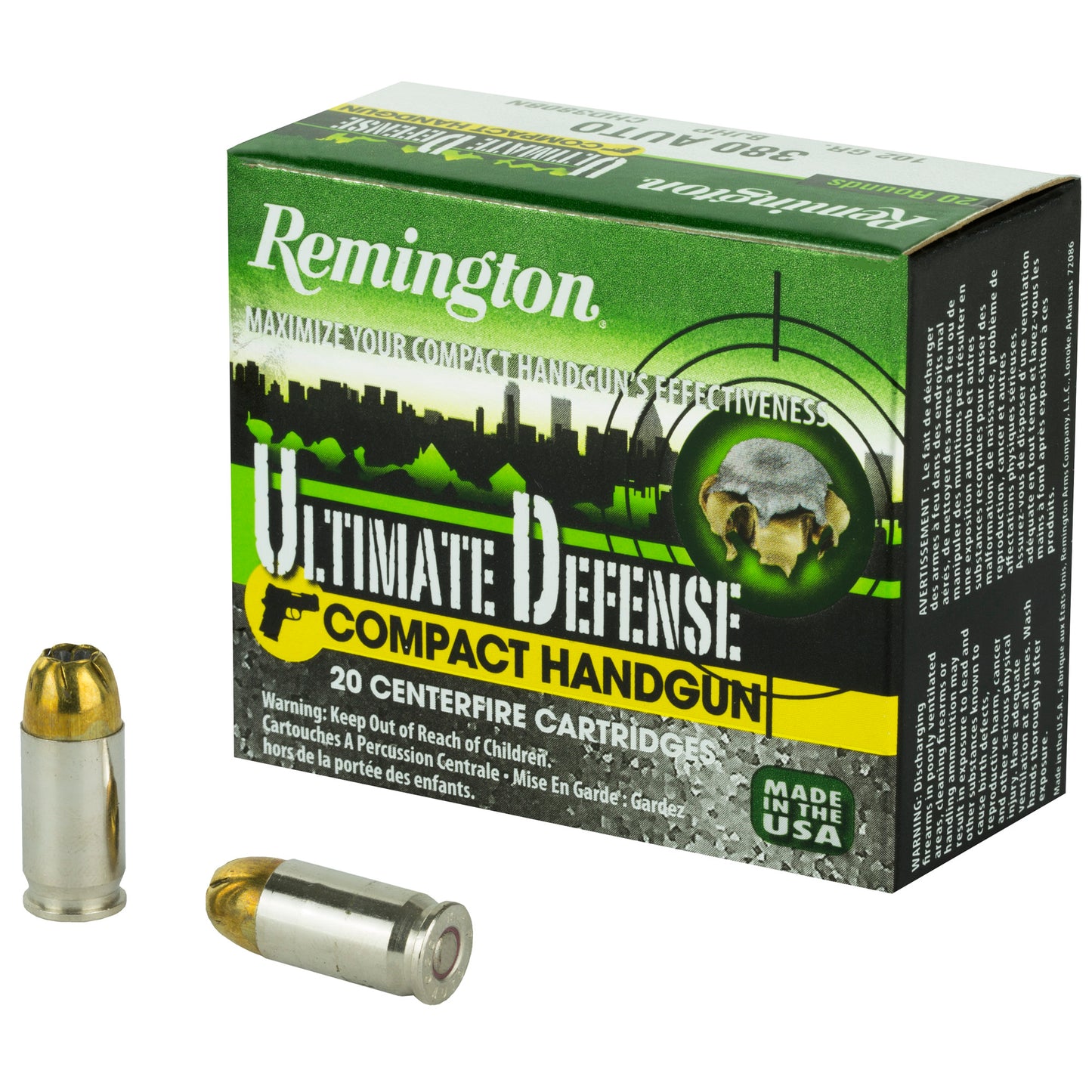 Rem Cmp Def 380acp 102gr Bjhp 20/500