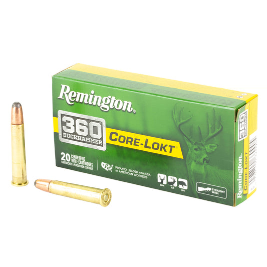 Rem 360 Buckhammer CORE-LOKT Soft Point 20/200